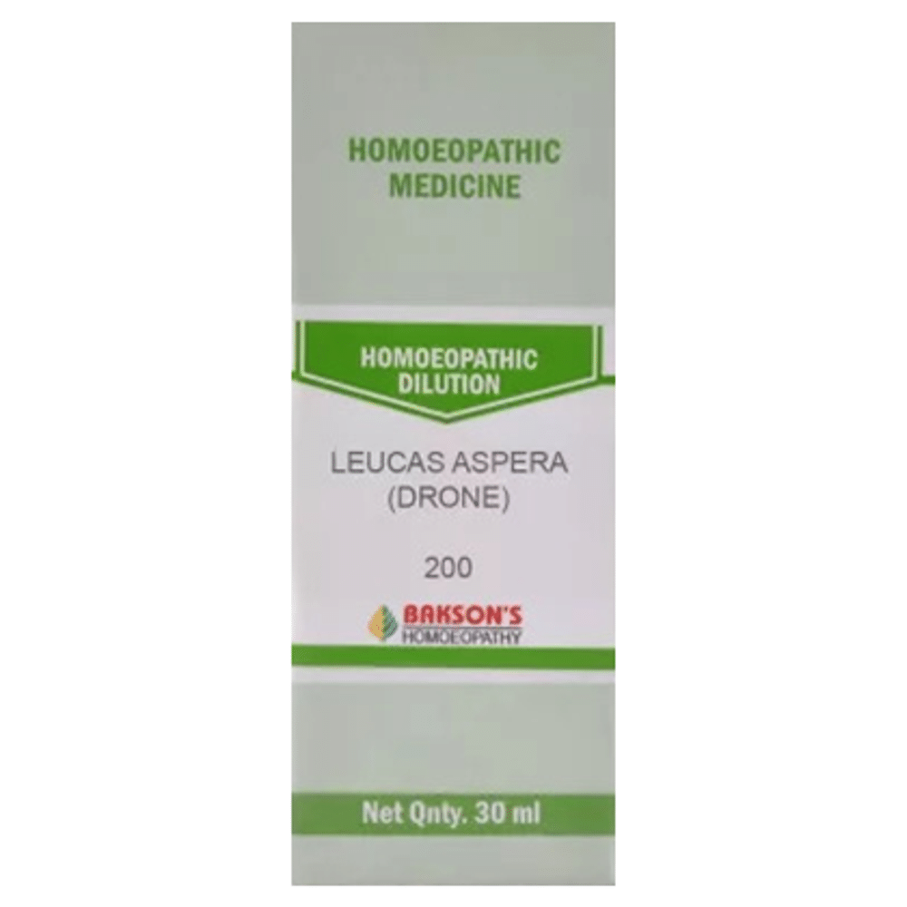 Bakson's Homeopathy Leucas Aspera (Drone) Dilution 200