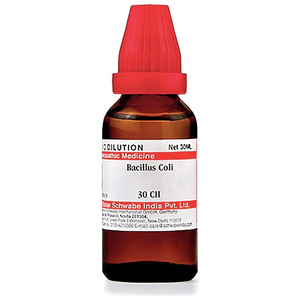 Dr Willmar Schwabe India Bacillus Coli Dilution 30 CH Dr Willmar Schwabe India Bacillus Coli Dilution 30 CH