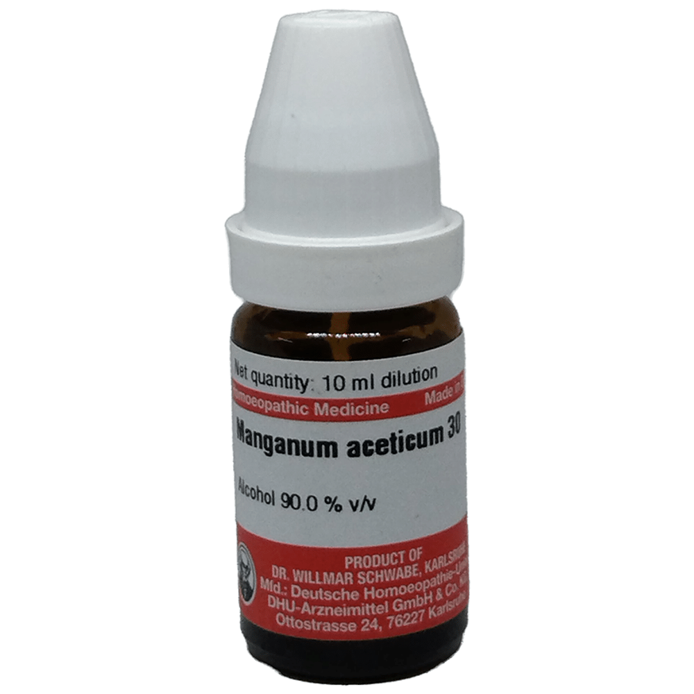 Dr Willmar Schwabe Germany Manganum Aceticum Dilution 30 Dr Willmar Schwabe Germany Manganum Aceticum Dilution 30