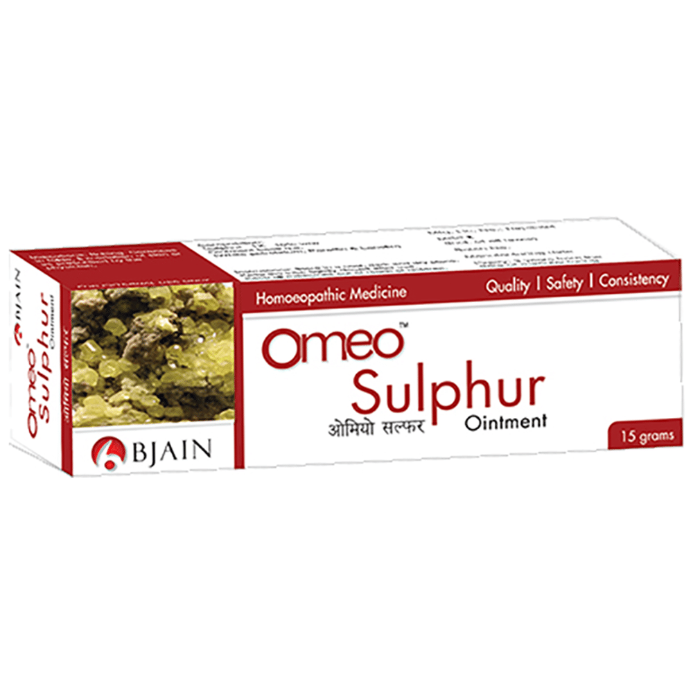 Bjain Omeo Sulphur Ointment Bjain Omeo Sulphur Ointment