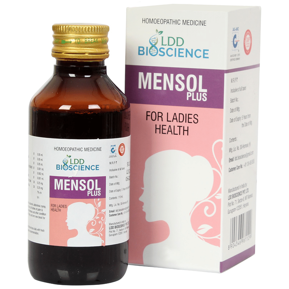 LDD Bioscience Mensol Plus Syrup LDD Bioscience Mensol Plus Syrup