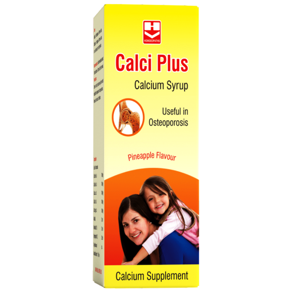 Homeopaths Calci Plus Calcium Syrup Homeopaths Calci Plus Calcium Syrup