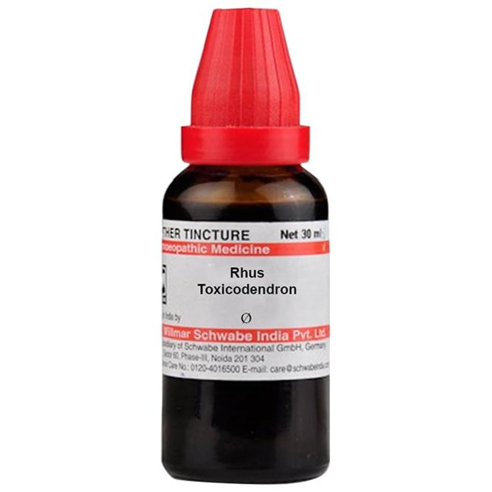 Dr Willmar Schwabe India Rhus Toxicodendron Mother Tincture Q Dr Willmar Schwabe India Rhus Toxicodendron Mother Tincture Q