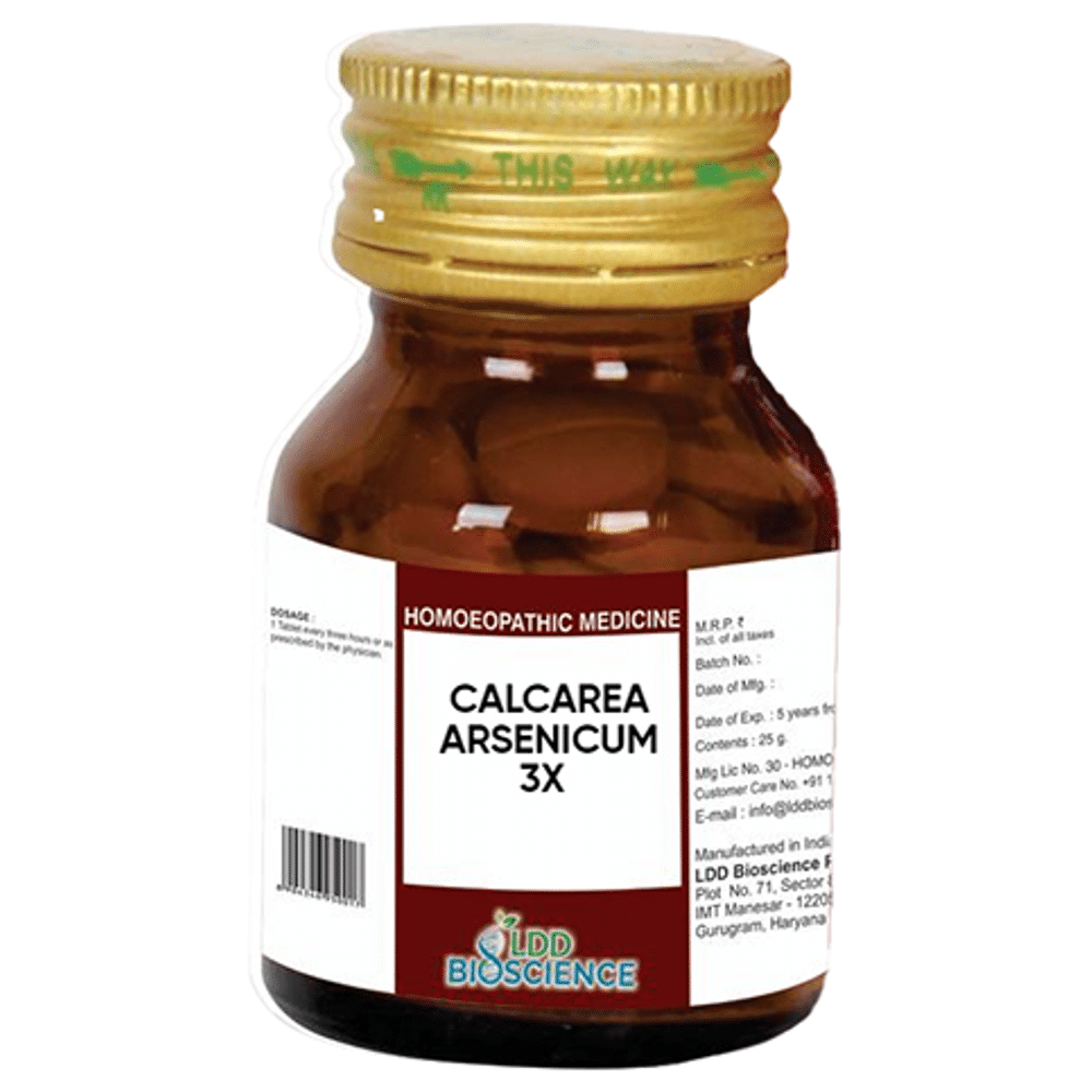 LDD Bioscience Calcarea Arsenicum 3X LDD Bioscience Calcarea Arsenicum 3X