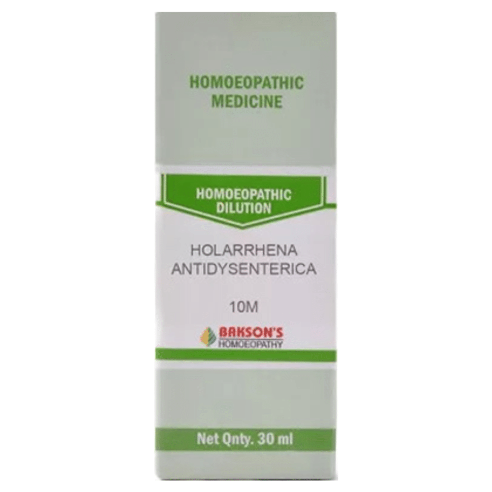 Bakson's Homeopathy Holarrhena Antidysenterica Dilution 10M