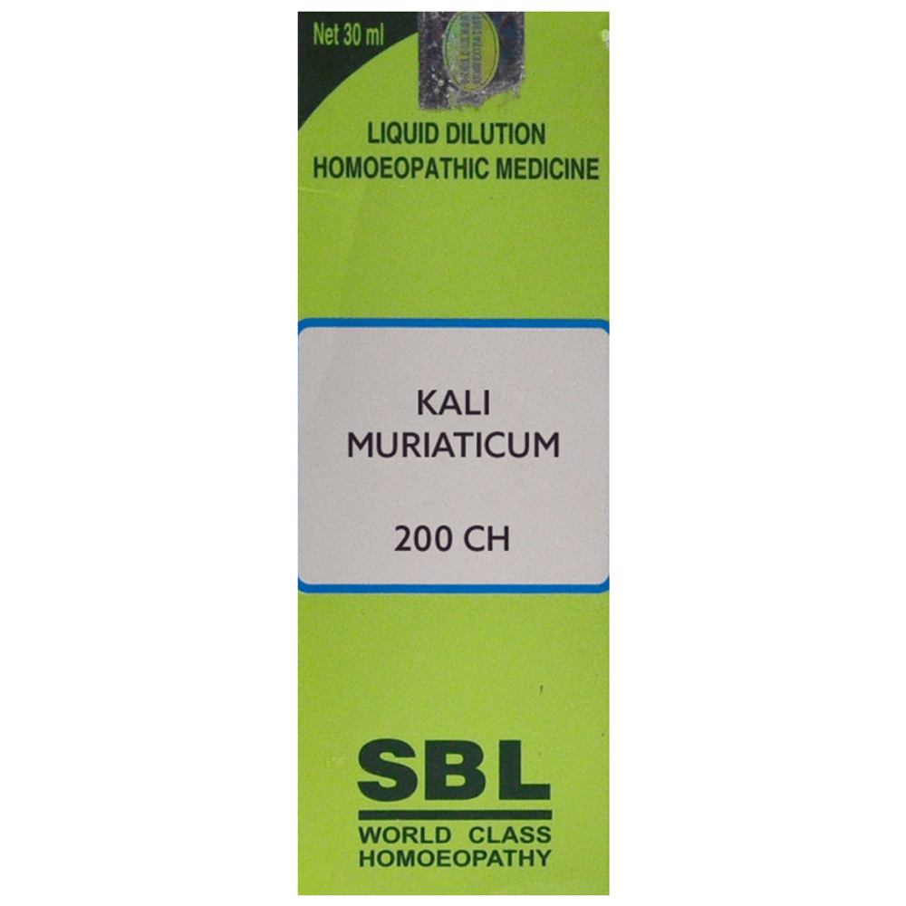 SBL Kali Muriaticum Dilution 200 CH