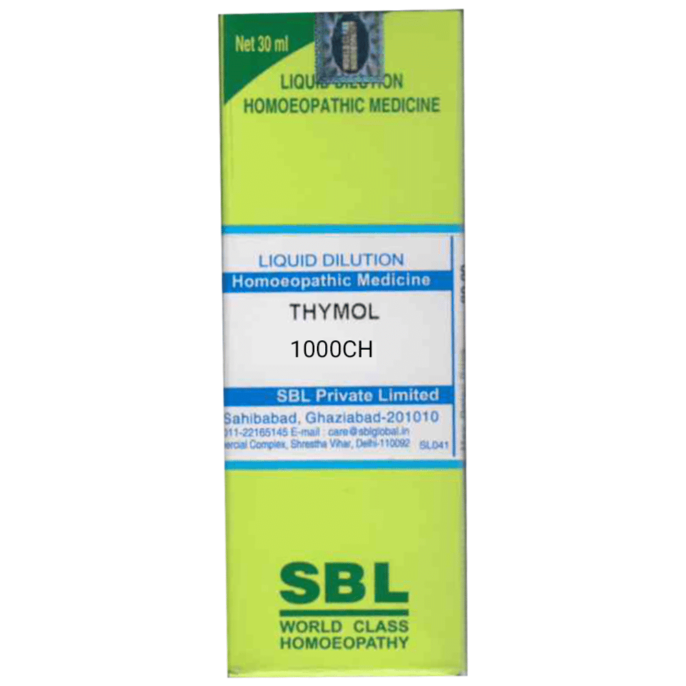 SBL Thymol Dilution 1000 CH SBL Thymol Dilution 1000 CH