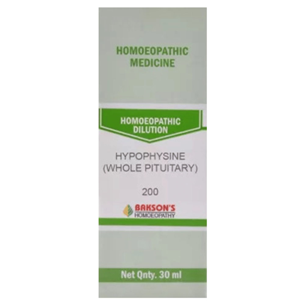 Bakson's Homeopathy Hypophysine (Whole Pituitary) Dilution 200