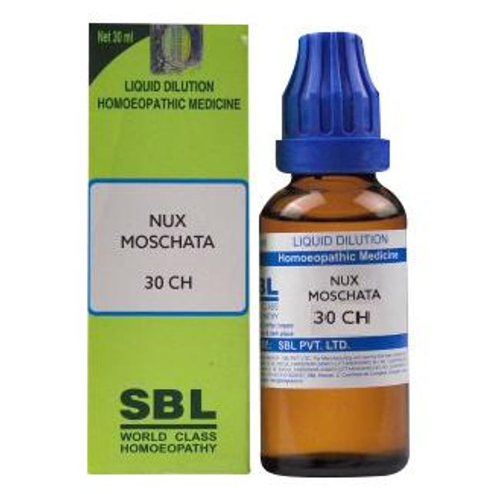 SBL Nux Moschata Dilution 30 CH SBL Nux Moschata Dilution 30 CH