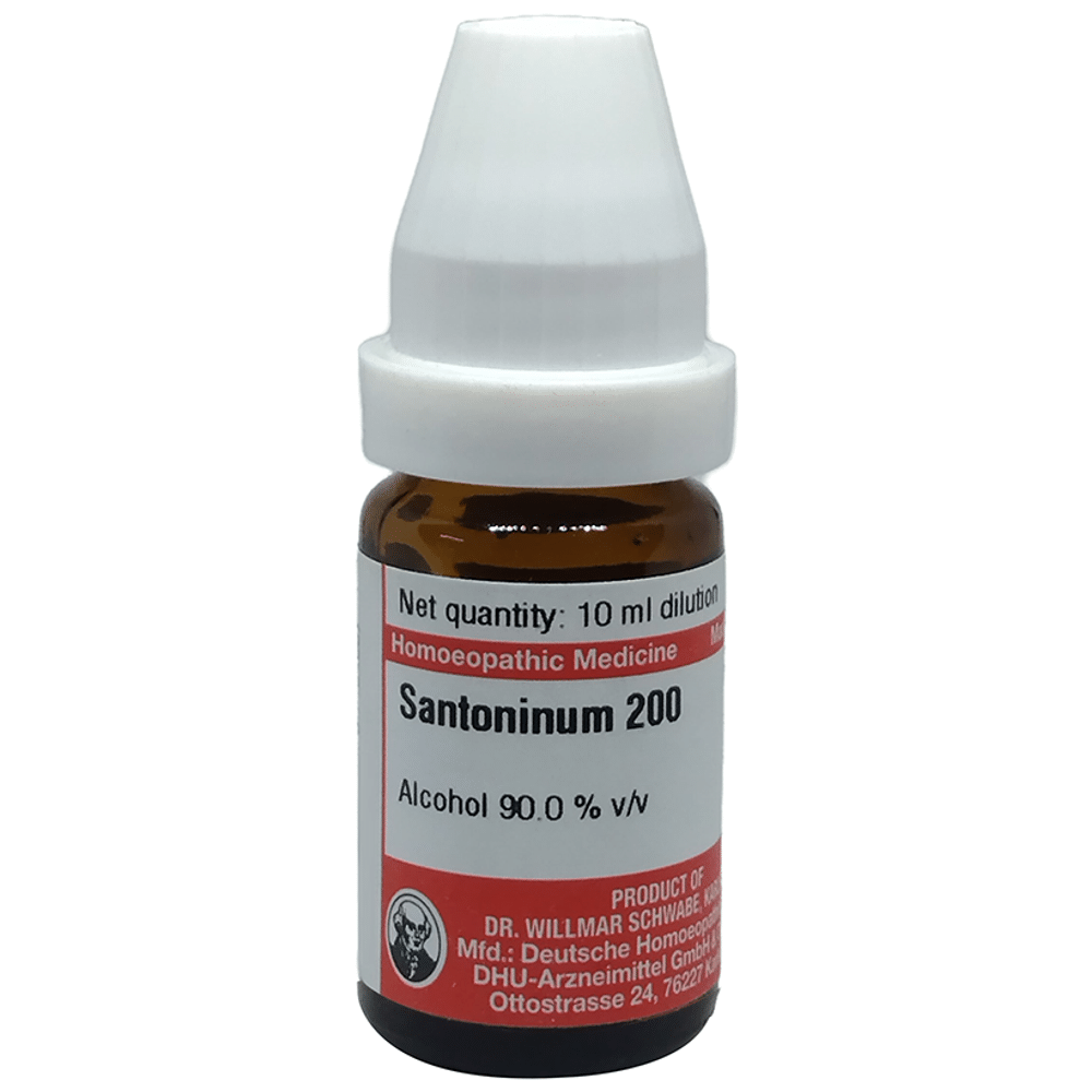 Dr Willmar Schwabe Germany Santoninum Dilution 200 Dr Willmar Schwabe Germany Santoninum Dilution 200