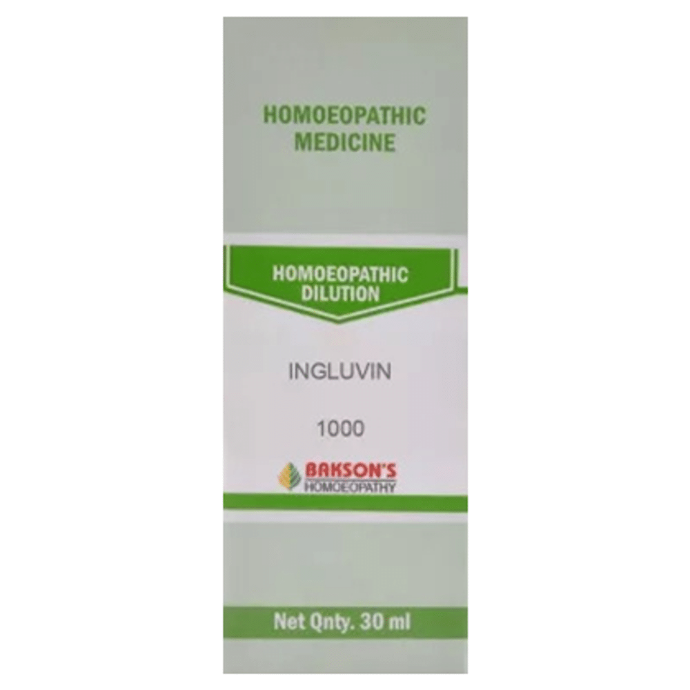 Bakson's Homeopathy Ingluvin Dilution 1000 CH