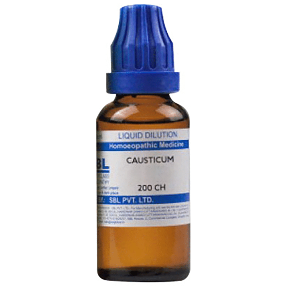 SBL Causticum Dilution 200 CH SBL Causticum Dilution 200 CH