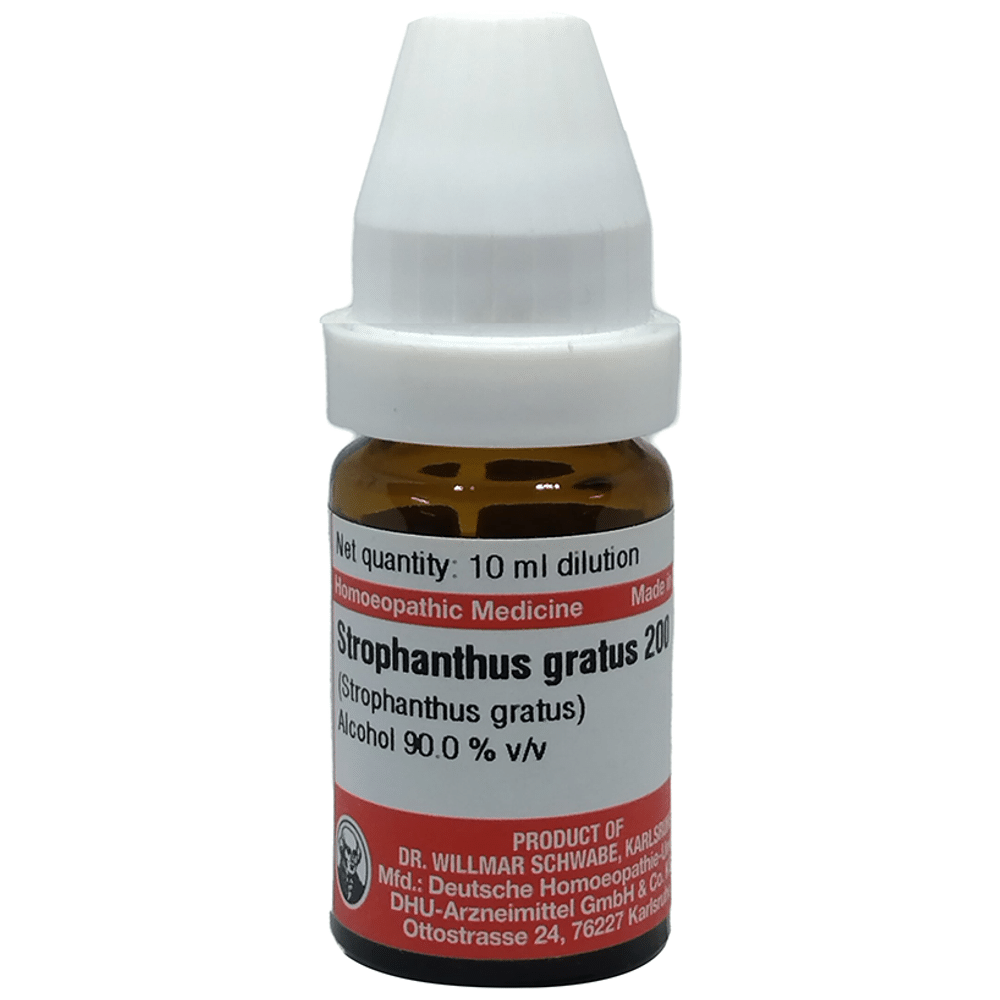 Dr Willmar Schwabe Germany Strophanthus Gratus Dilution 200 Dr Willmar Schwabe Germany Strophanthus Gratus Dilution 200
