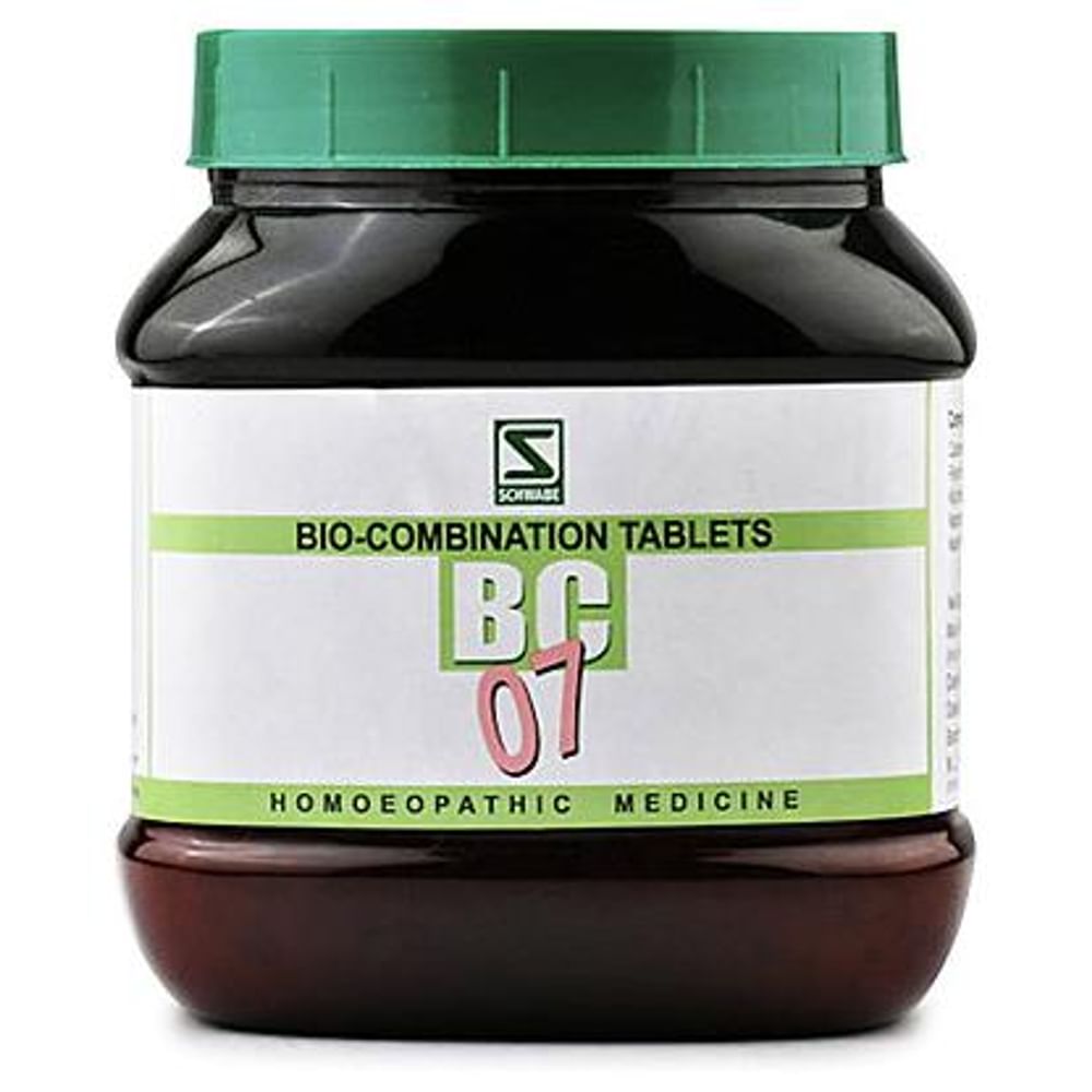 Dr Willmar Schwabe India Bio-Combination 07 (BC 07) Tablet Dr Willmar Schwabe India Bio-Combination 07 (BC 07) Tablet