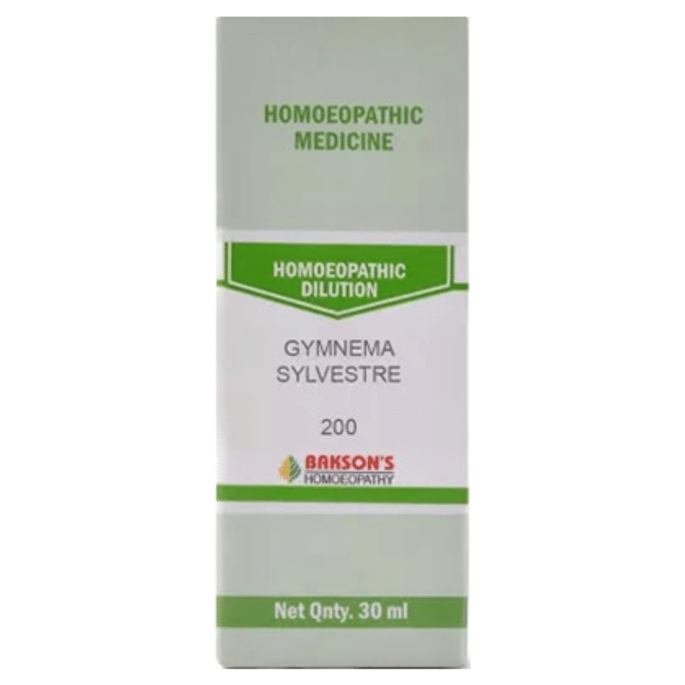 Bakson's Homeopathy Gymnema Sylvestre Dilution 200 Bakson's Homeopathy Gymnema Sylvestre Dilution 200