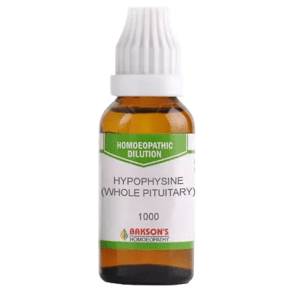Bakson's Homeopathy Hypophysine (Whole Pituitary) Dilution 1000 CH Bakson's Homeopathy Hypophysine (Whole Pituitary) Dilution 1000 CH