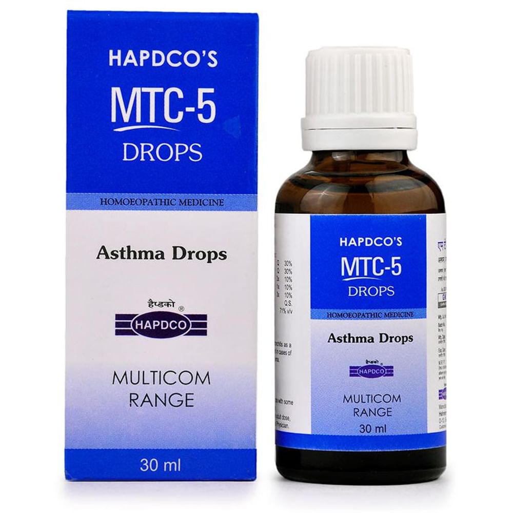 Hapdco MTC-5 Asthma Drop Hapdco MTC-5 Asthma Drop