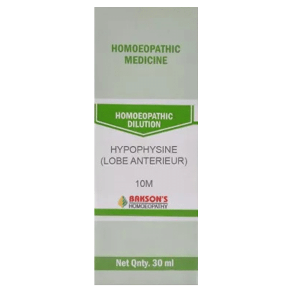 Bakson's Homeopathy Hypophysine (Lobe Anterieur) Dilution 10M Bakson's Homeopathy Hypophysine (Lobe Anterieur) Dilution 10M