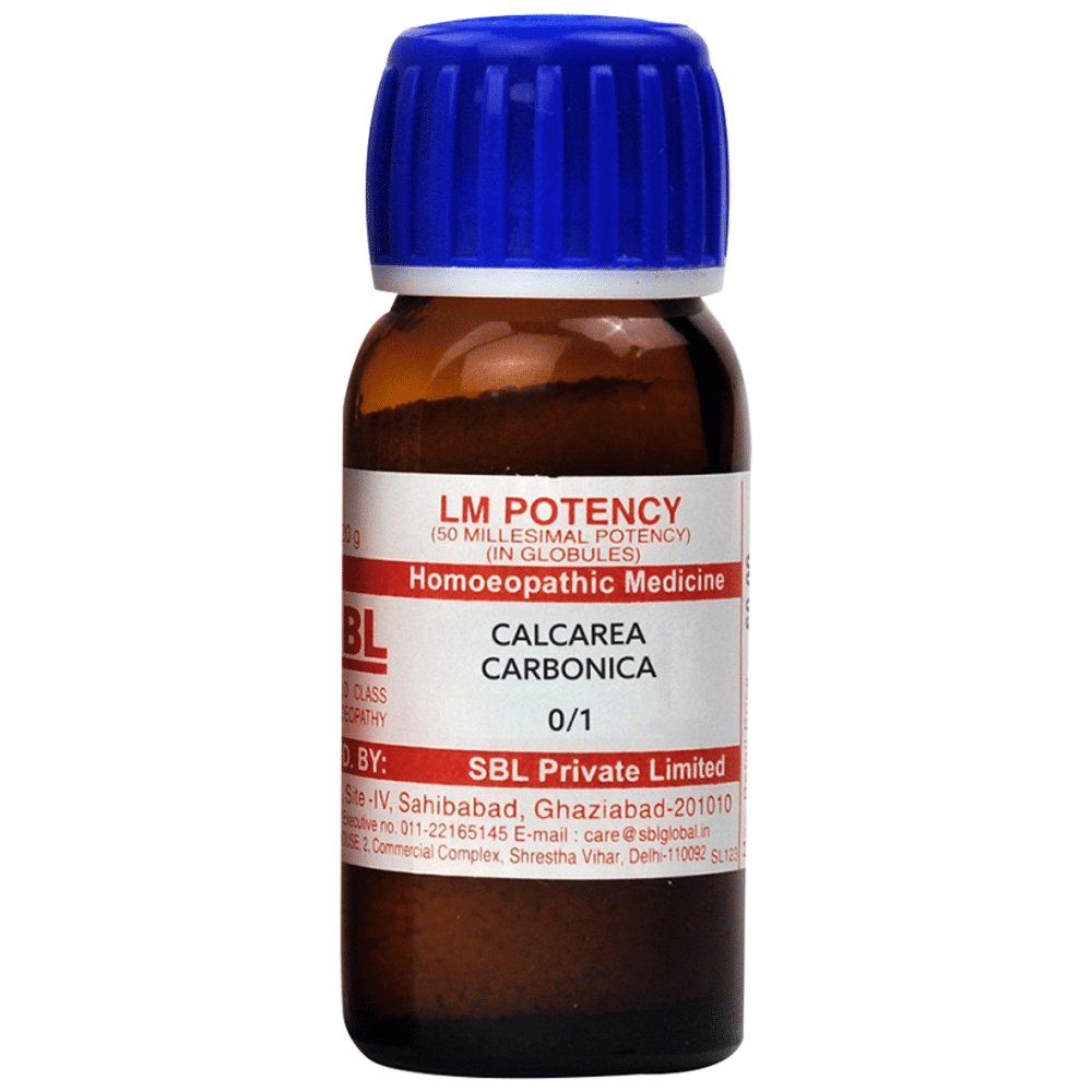 SBL Calcarea Carbonica 0/1 LM SBL Calcarea Carbonica 0/1 LM