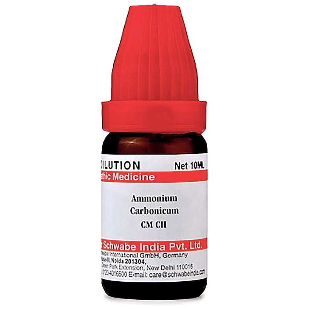 Dr Willmar Schwabe India Ammonium Carbonicum Dilution CM CH Dr Willmar Schwabe India Ammonium Carbonicum Dilution CM CH
