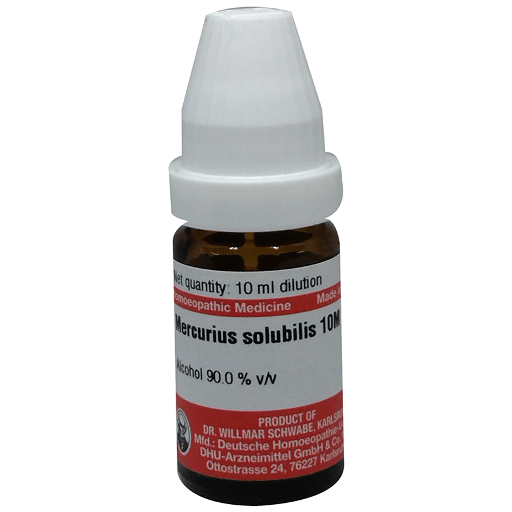 Dr Willmar Schwabe Germany Mercurius Solubilis Dilution 10M