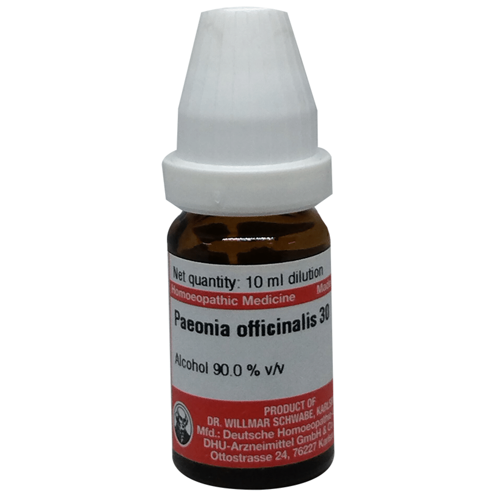 Dr Willmar Schwabe Germany Paeonia Officinalis Dilution 30 Dr Willmar Schwabe Germany Paeonia Officinalis Dilution 30