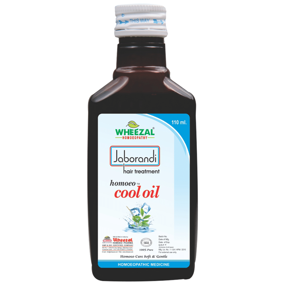 Wheezal Jaborandi Hair Treatment Homeo Cool Oil Wheezal Jaborandi Hair Treatment Homeo Cool Oil