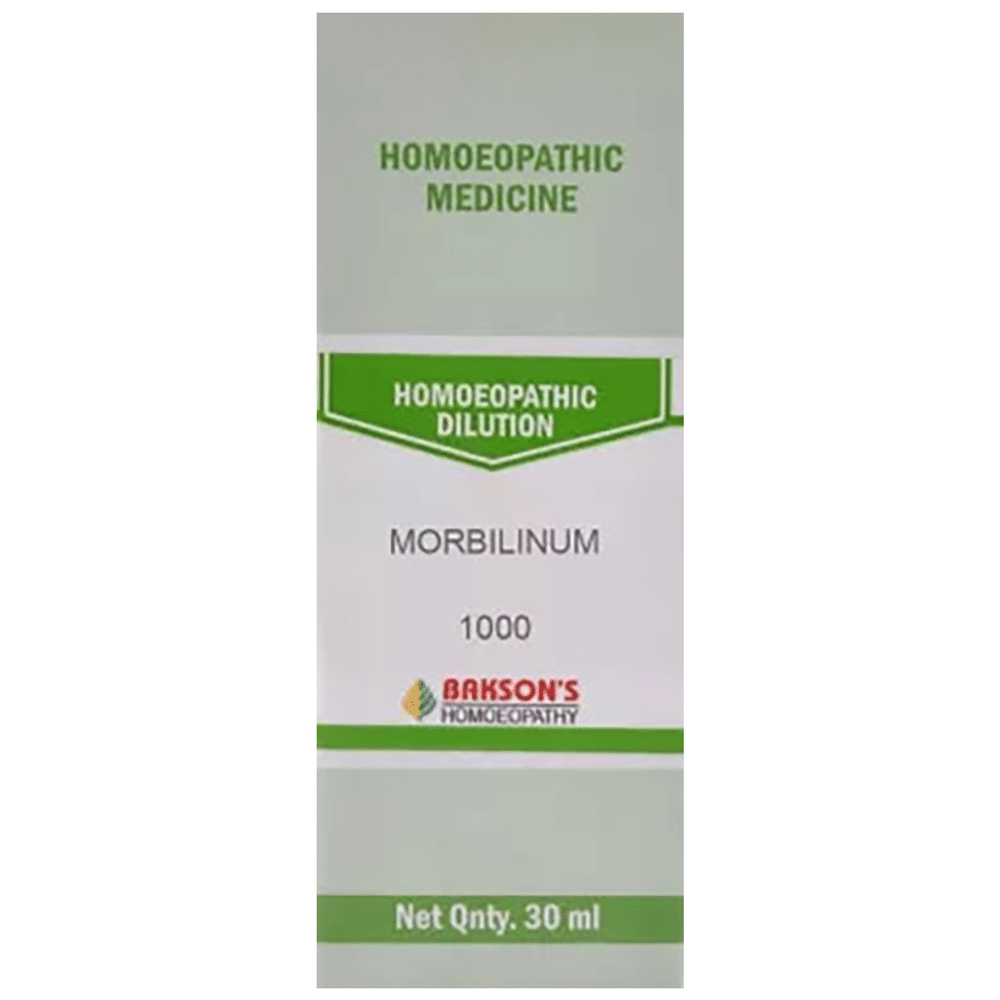 Bakson's Homeopathy Morbilinum Dilution 1000 CH