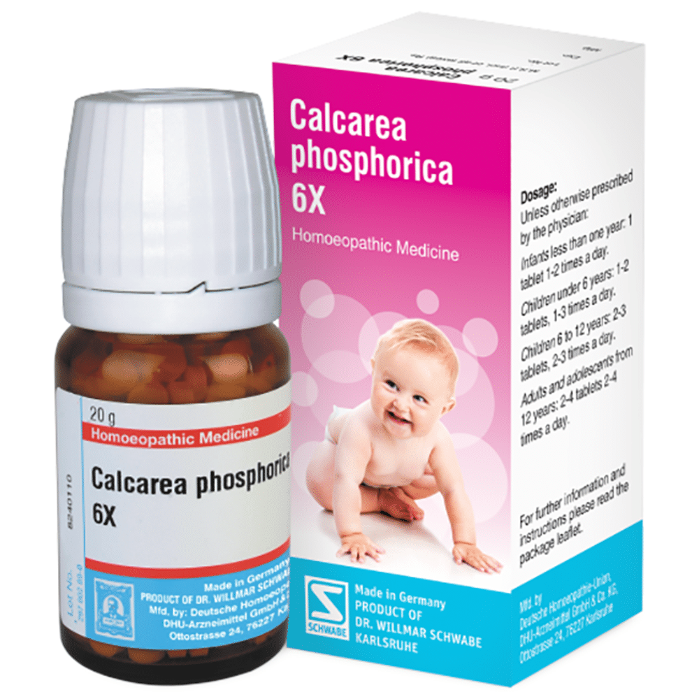 Dr Willmar Schwabe Germany Calcarea Phosphorica Biochemic Tablet 6X Dr Willmar Schwabe Germany Calcarea Phosphorica Biochemic Tablet 6X