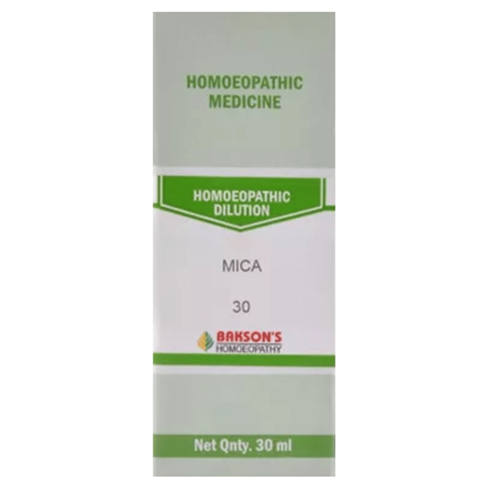 Bakson's Homeopathy Mica Dilution 30