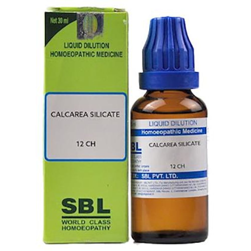 SBL Calcarea Silicate Dilution 12 CH SBL Calcarea Silicate Dilution 12 CH