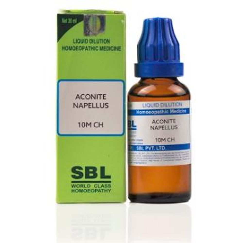 SBL Aconitum Napellus Dilution 10M CH SBL Aconitum Napellus Dilution 10M CH