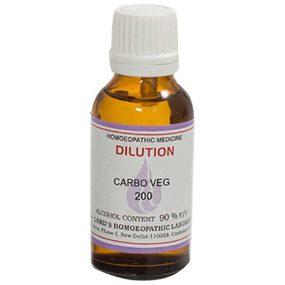 Lord's Carbo Veg Dilution 200 Lord's Carbo Veg Dilution 200