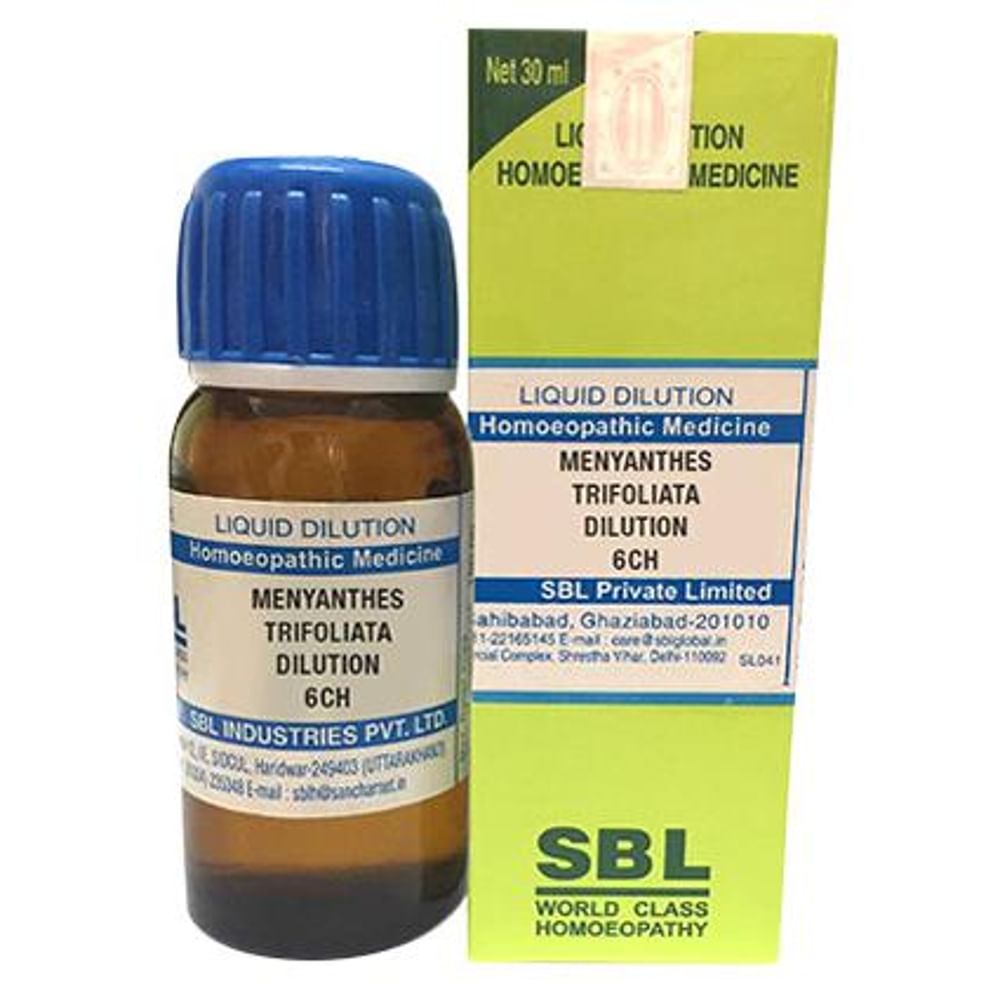 SBL Menyanthes Trifoliata Dilution 6 CH SBL Menyanthes Trifoliata Dilution 6 CH