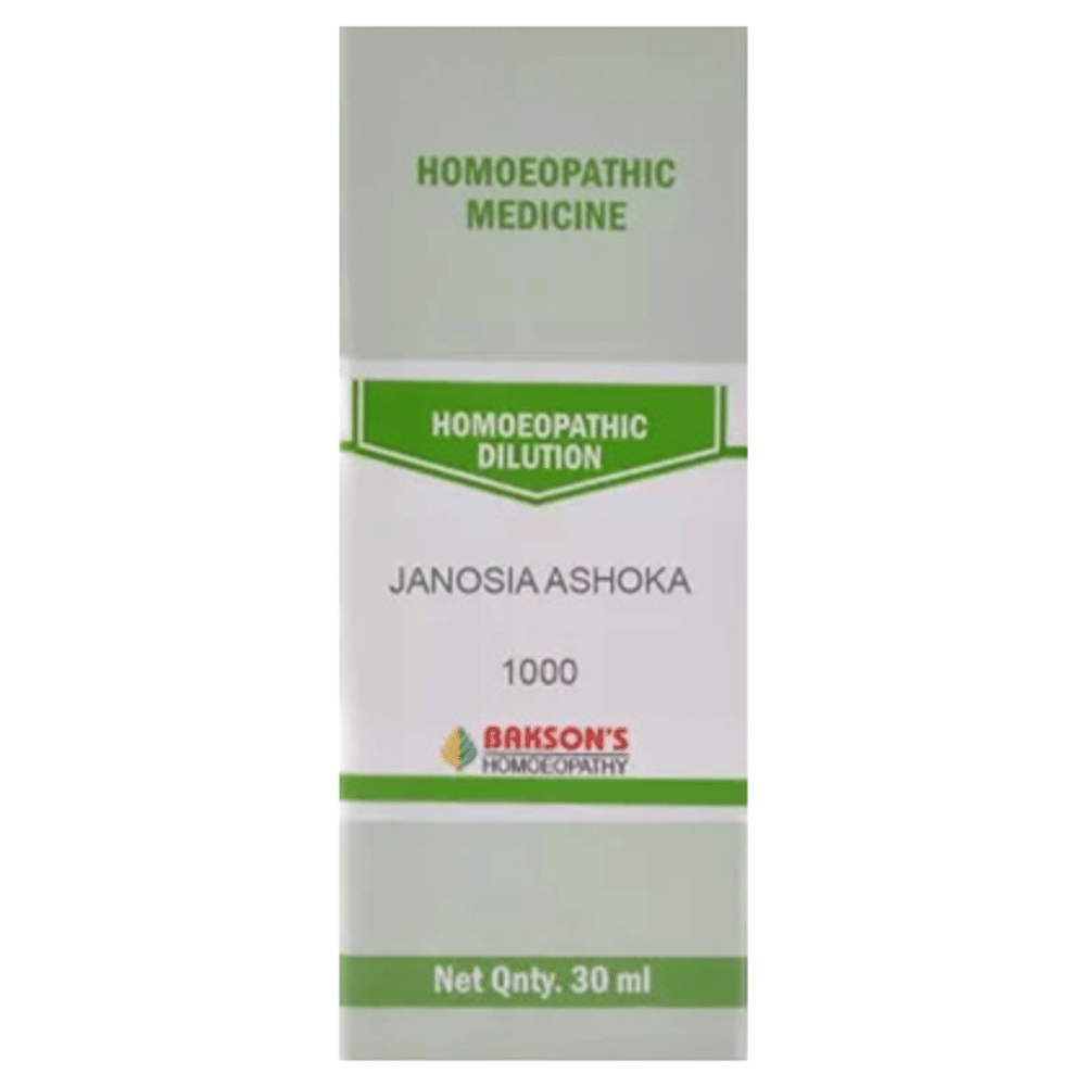 Bakson's Homeopathy Janosia Ashoka Dilution 1000 CH Bakson's Homeopathy Janosia Ashoka Dilution 1000 CH