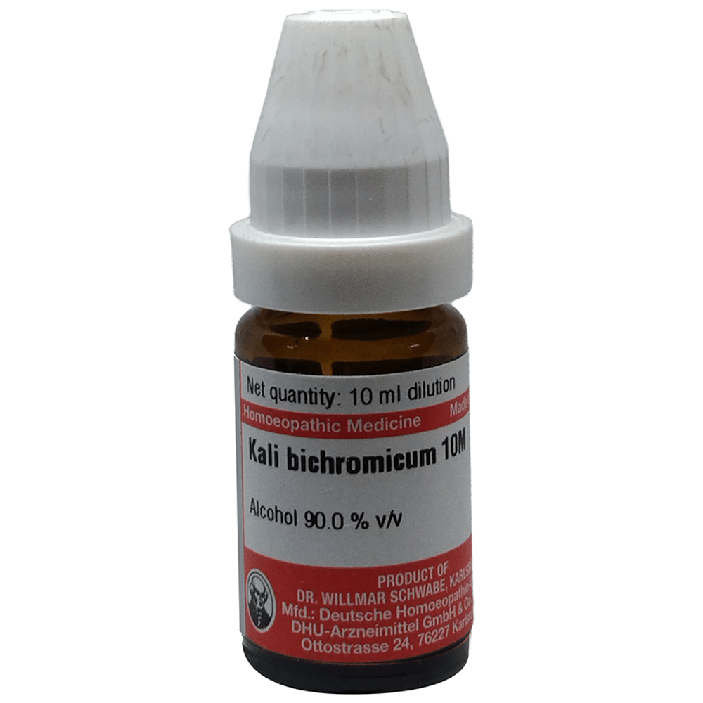 Dr Willmar Schwabe Germany Kali Bichromicum Dilution 10M Dr Willmar Schwabe Germany Kali Bichromicum Dilution 10M
