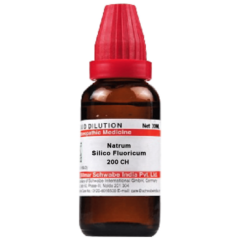 Dr Willmar Schwabe India Natrum Silico Fluoricum Dilution 200 CH Dr Willmar Schwabe India Natrum Silico Fluoricum Dilution 200 CH