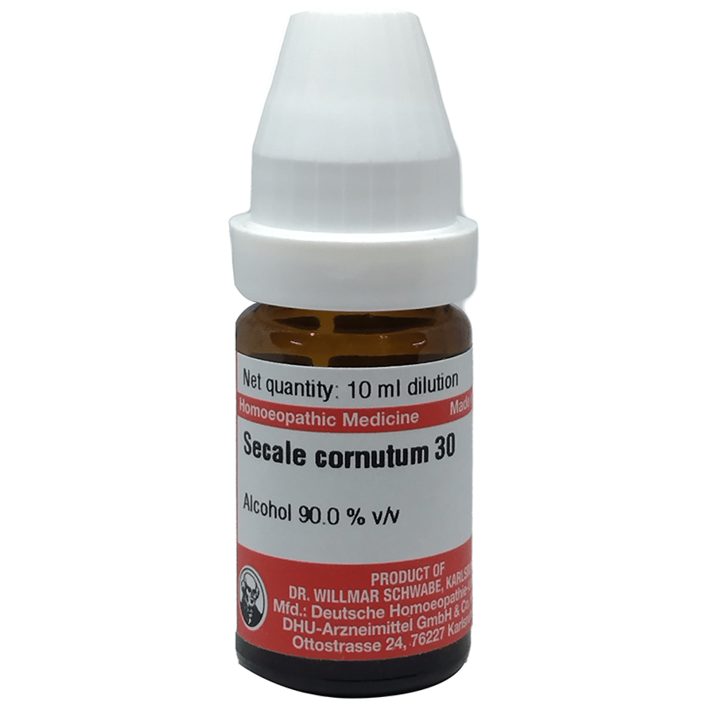 Dr Willmar Schwabe Germany Secale Cornutum Dilution 30 Dr Willmar Schwabe Germany Secale Cornutum Dilution 30