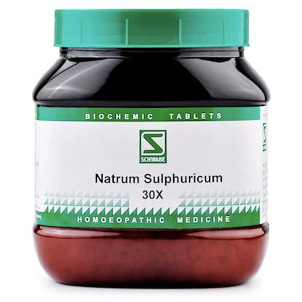 Dr Willmar Schwabe India Natrum Sulphuricum Biochemic Tablet 30X Dr Willmar Schwabe India Natrum Sulphuricum Biochemic Tablet 30X