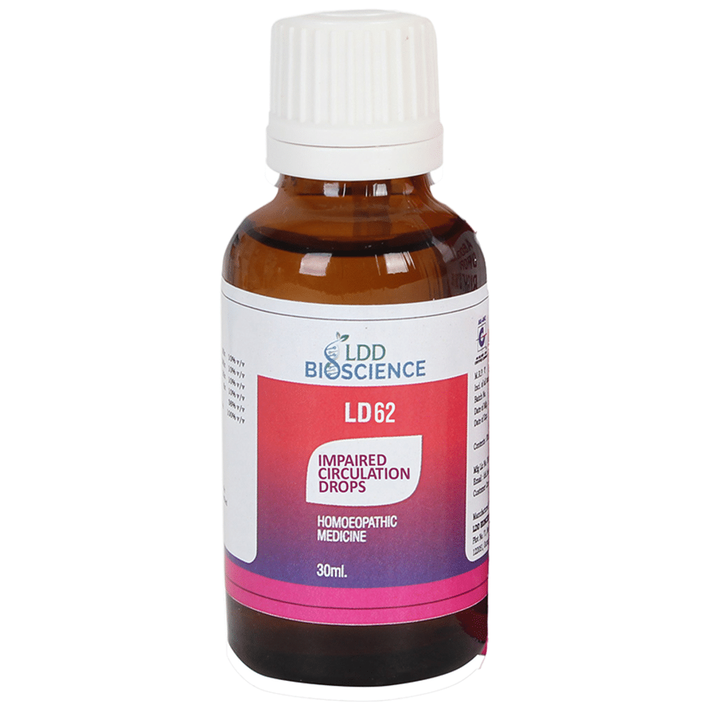 LDD Bioscience LD 62 Impaired Circulation Drop LDD Bioscience LD 62 Impaired Circulation Drop