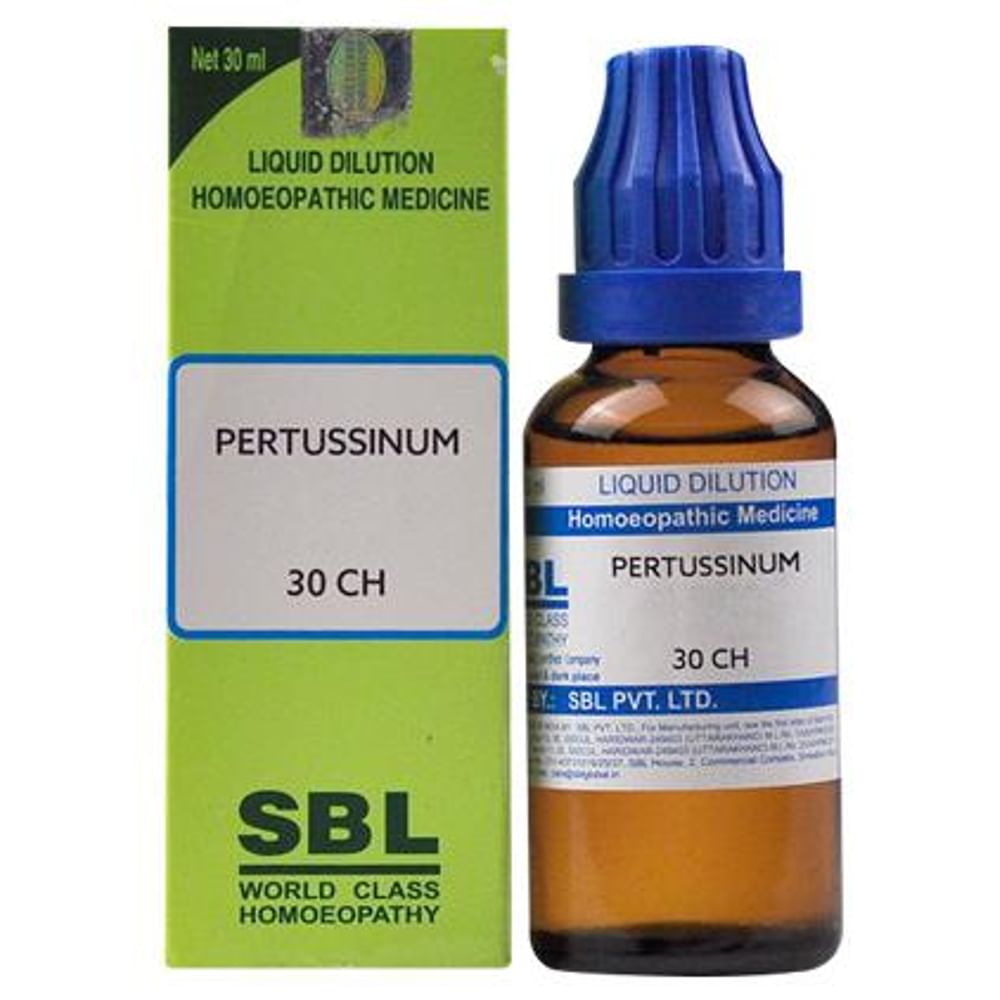 SBL Pertussinum Dilution 30 CH SBL Pertussinum Dilution 30 CH