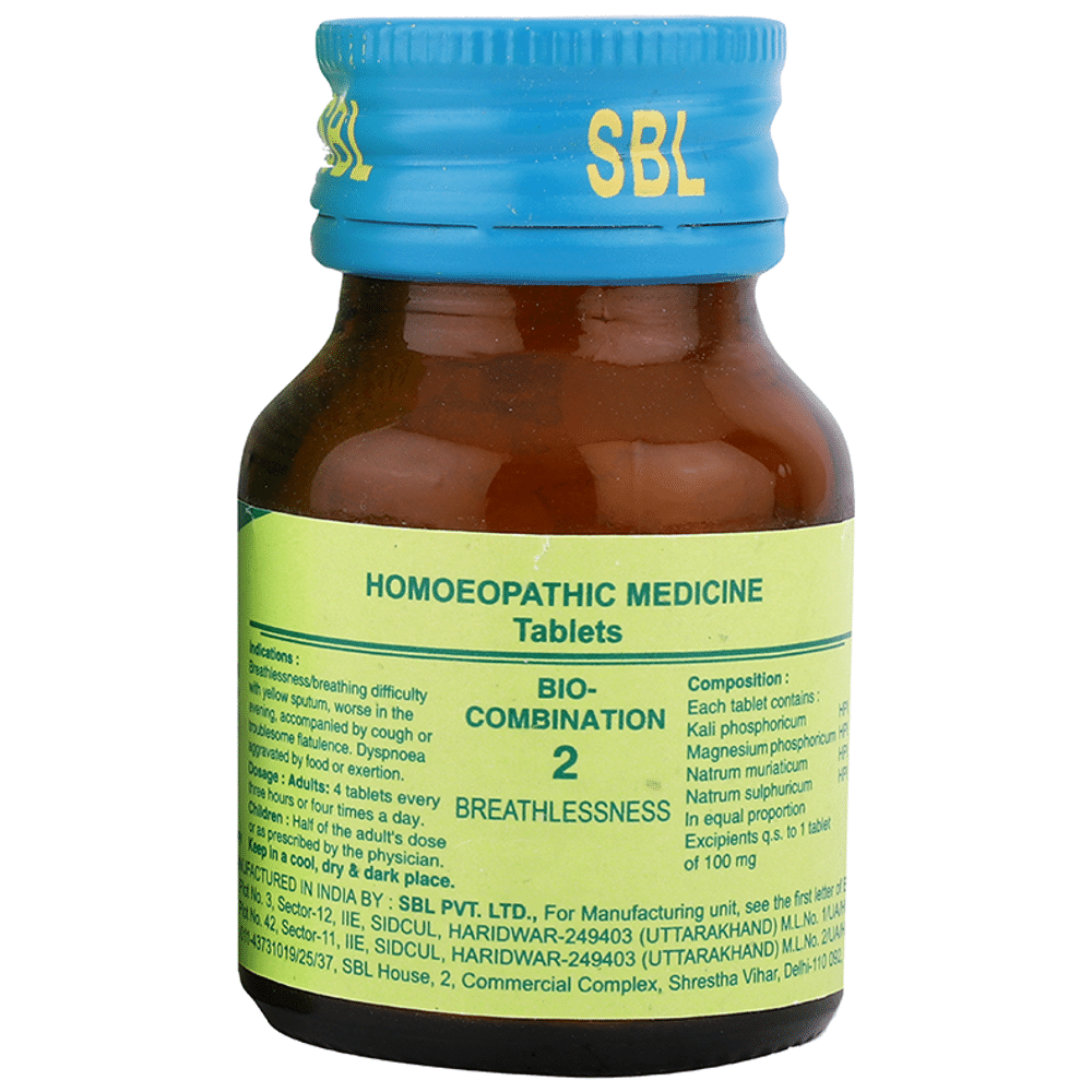 SBL Bio-Combination 2 Tablet SBL Bio-Combination 2 Tablet