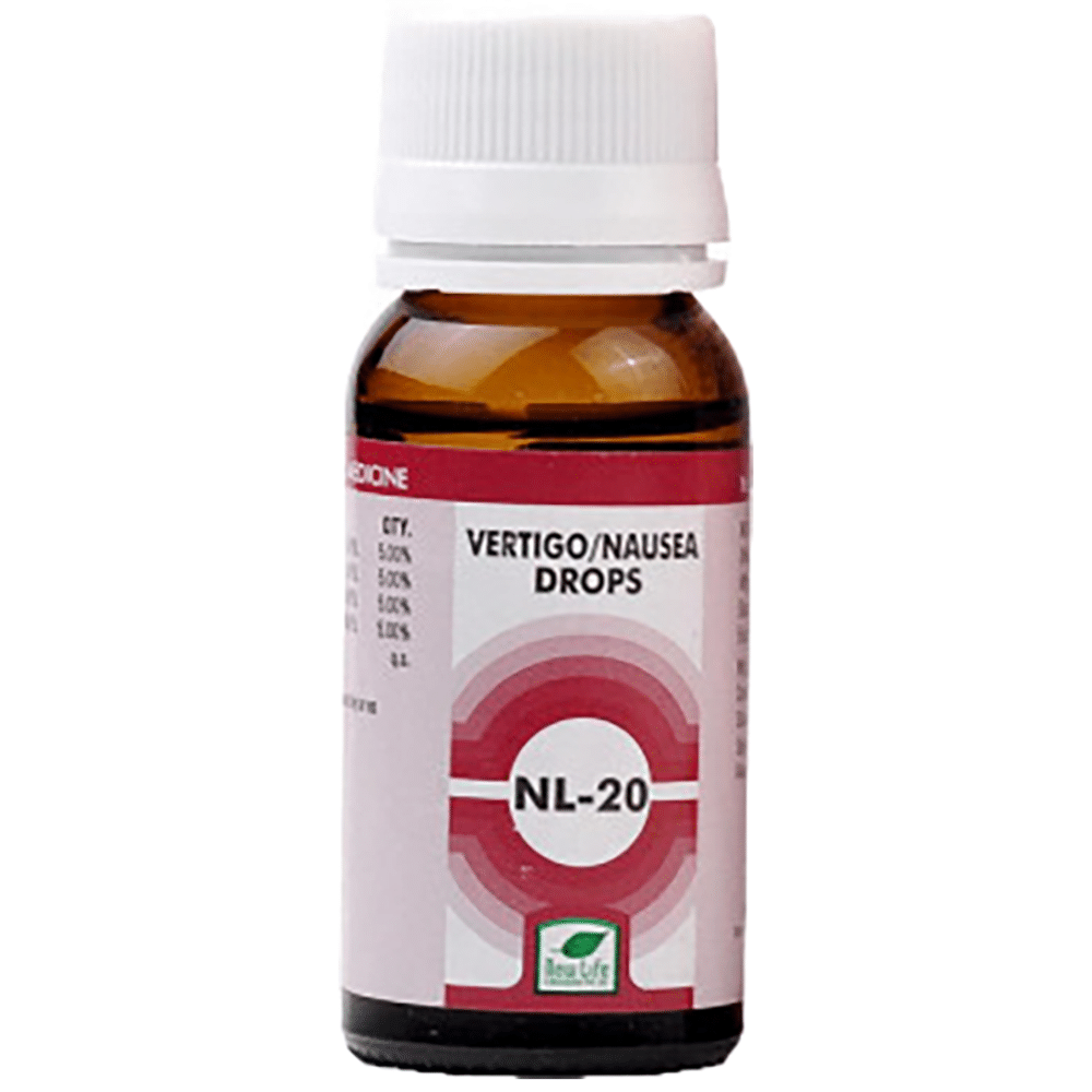 New Life NL 20 Vertigo/Nausea Drop New Life NL 20 Vertigo/Nausea Drop