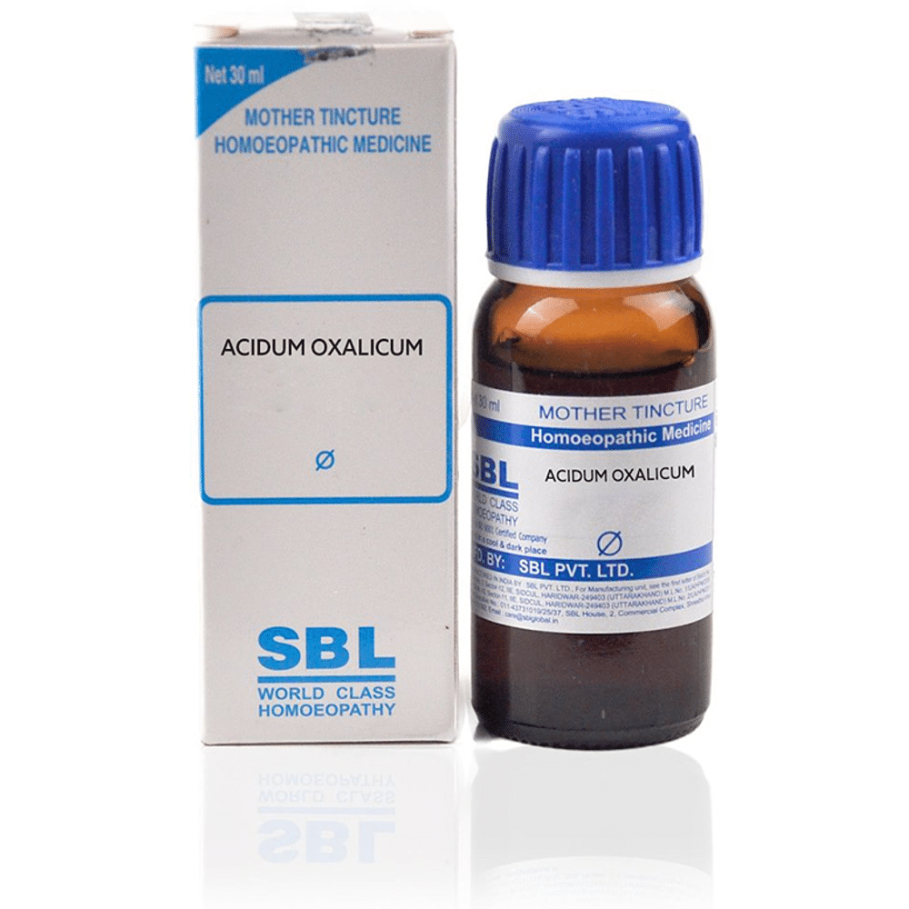 SBL Acidum Oxalicum Mother Tincture Q SBL Acidum Oxalicum Mother Tincture Q