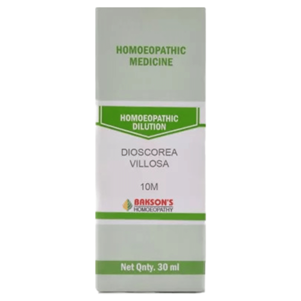 Bakson's Homeopathy Dioscorea villosa Dilution 10M Bakson's Homeopathy Dioscorea villosa Dilution 10M
