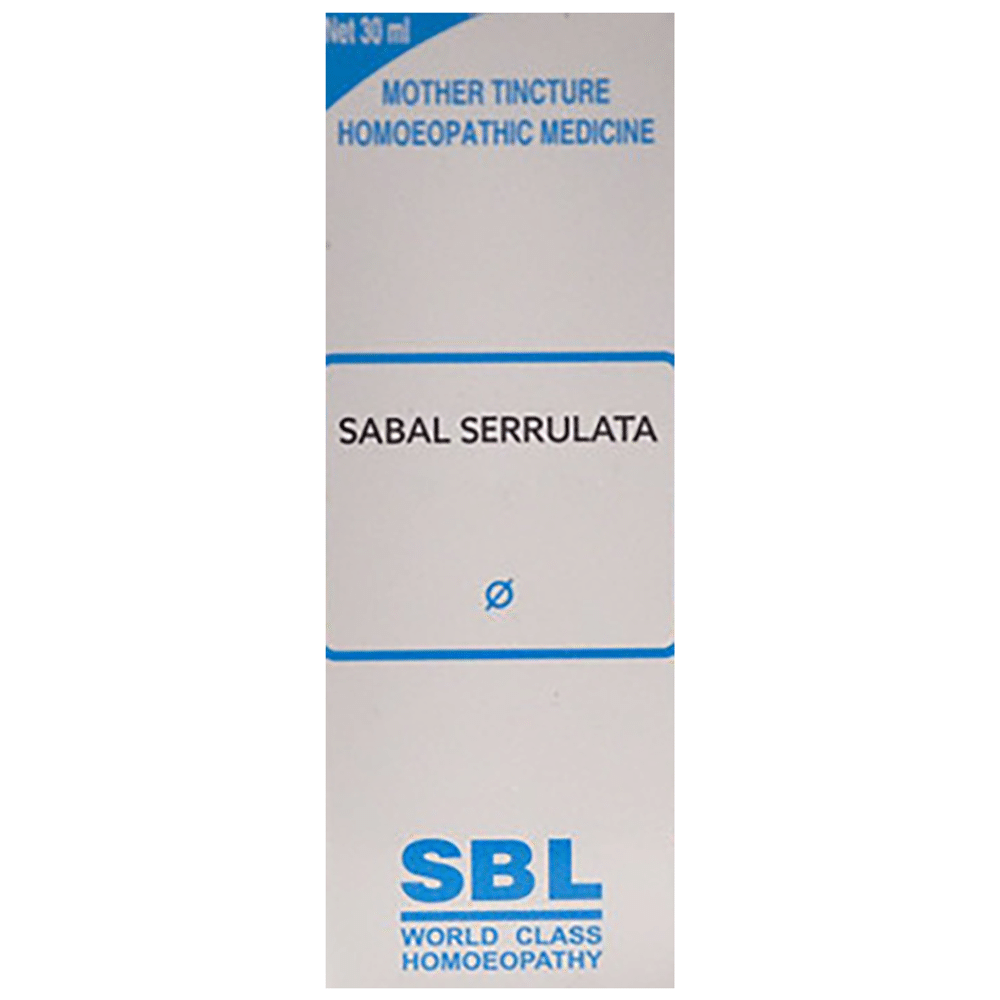 SBL Sabal Serrulata Mother Tincture Q