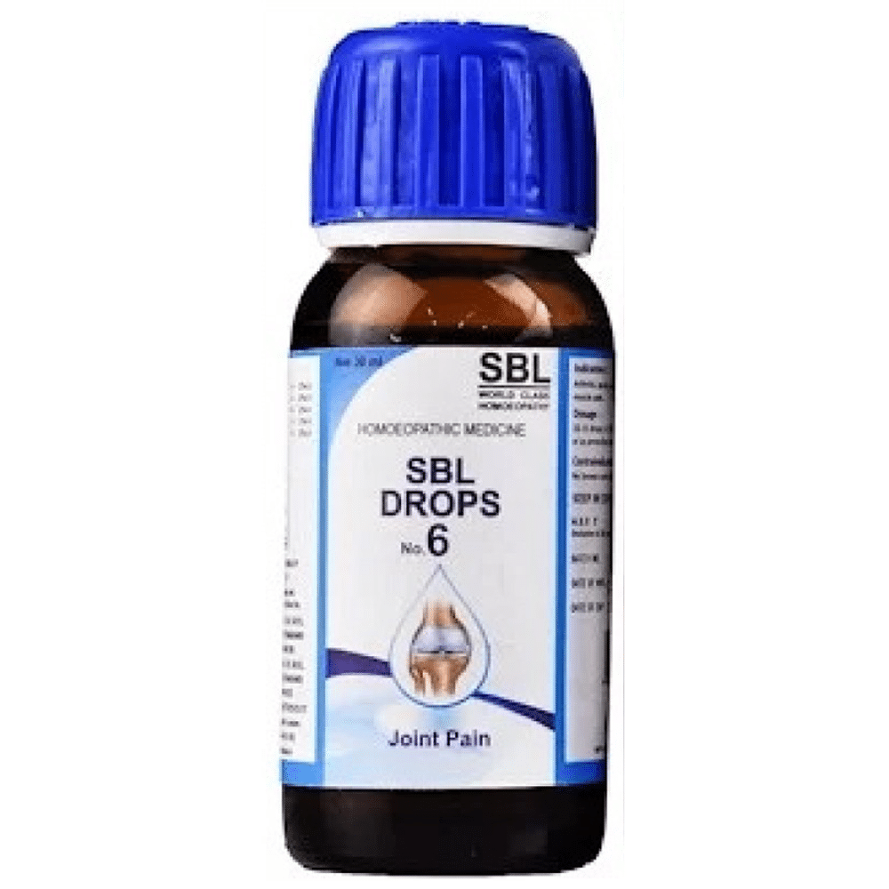 SBL Drops No. 6 (For Joint Pain) SBL Drops No. 6 (For Joint Pain)