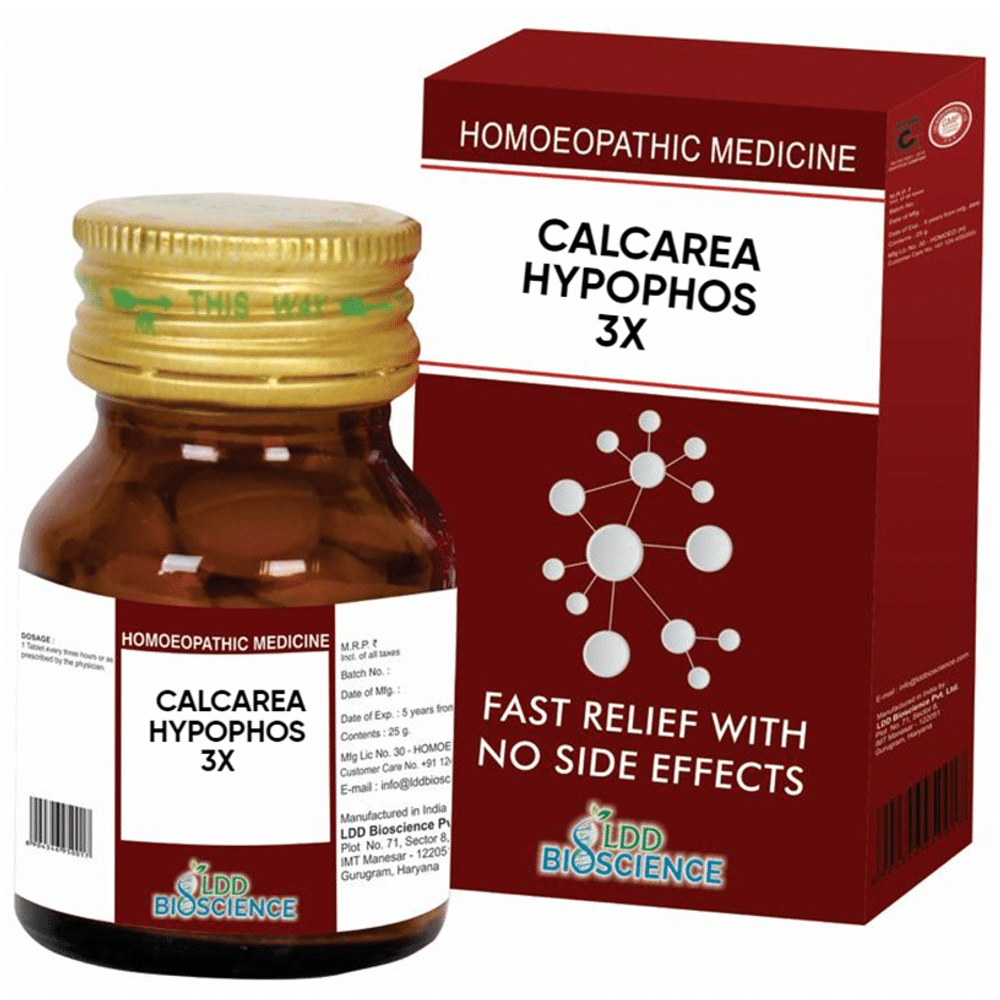 LDD Bioscience Calcarea Hypophos 3X LDD Bioscience Calcarea Hypophos 3X