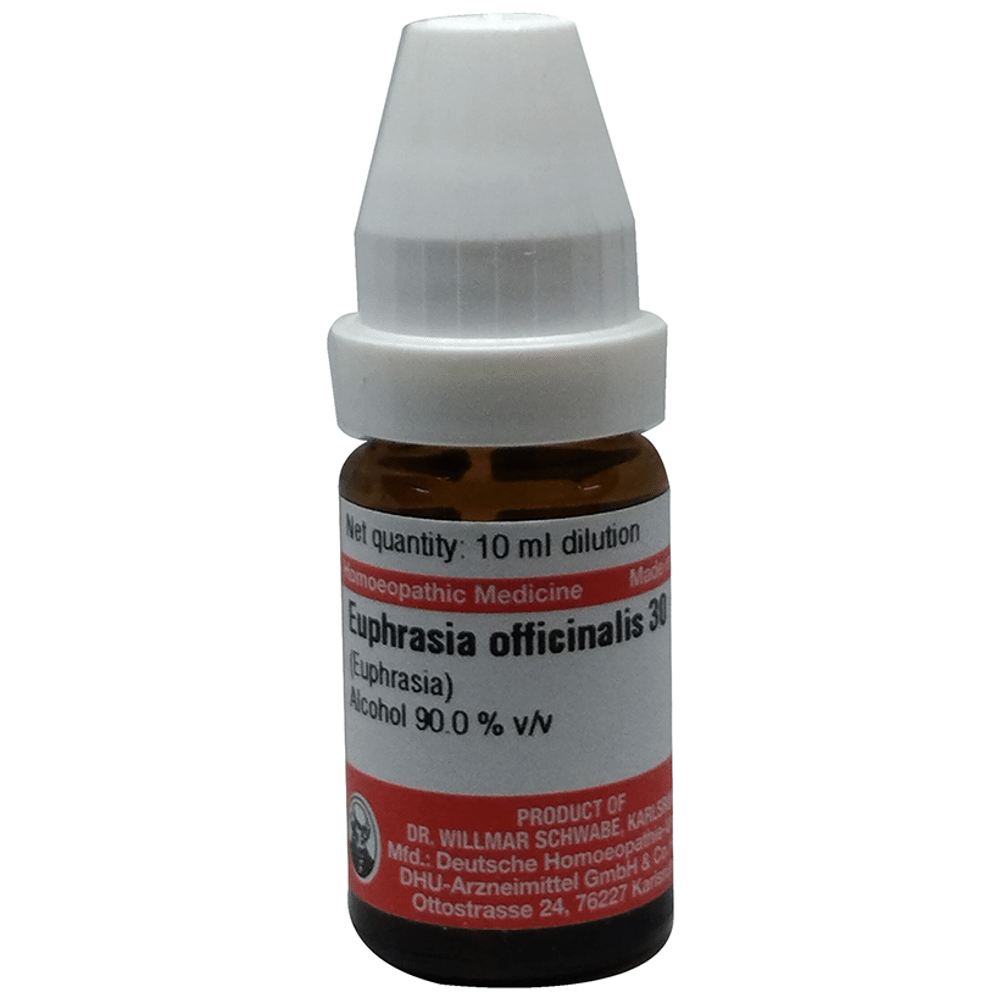 Dr Willmar Schwabe Germany Euphrasia Officinalis Dilution 30 Dr Willmar Schwabe Germany Euphrasia Officinalis Dilution 30