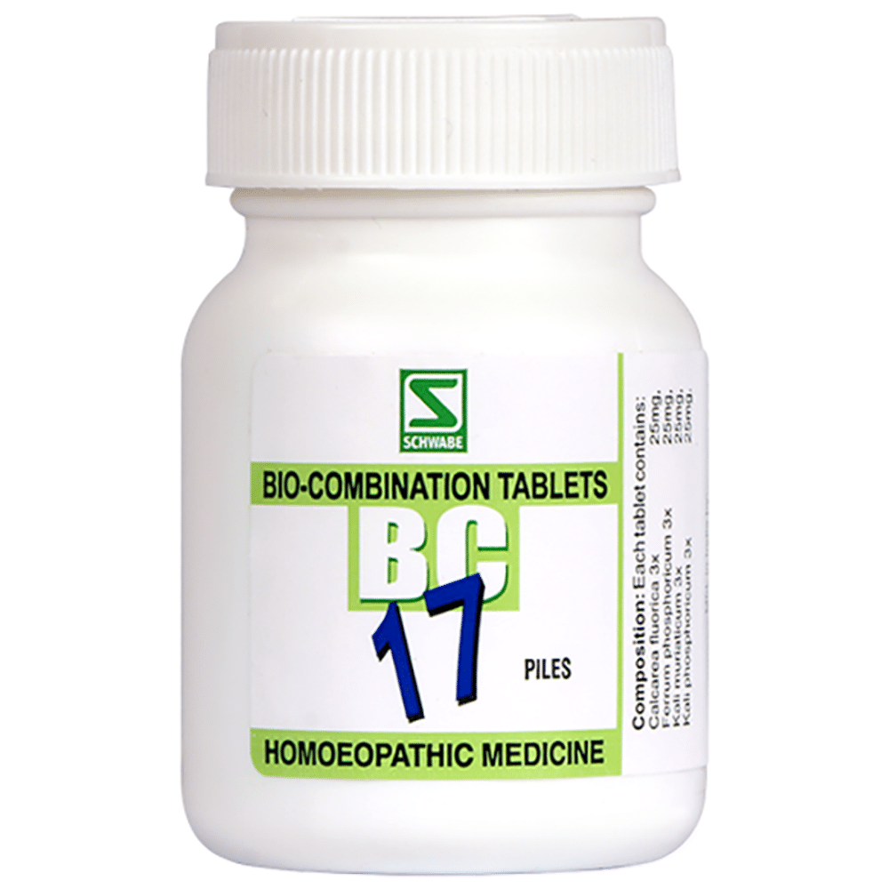 Dr Willmar Schwabe India Bio-Combination 17 (BC 17) Tablet Dr Willmar Schwabe India Bio-Combination 17 (BC 17) Tablet